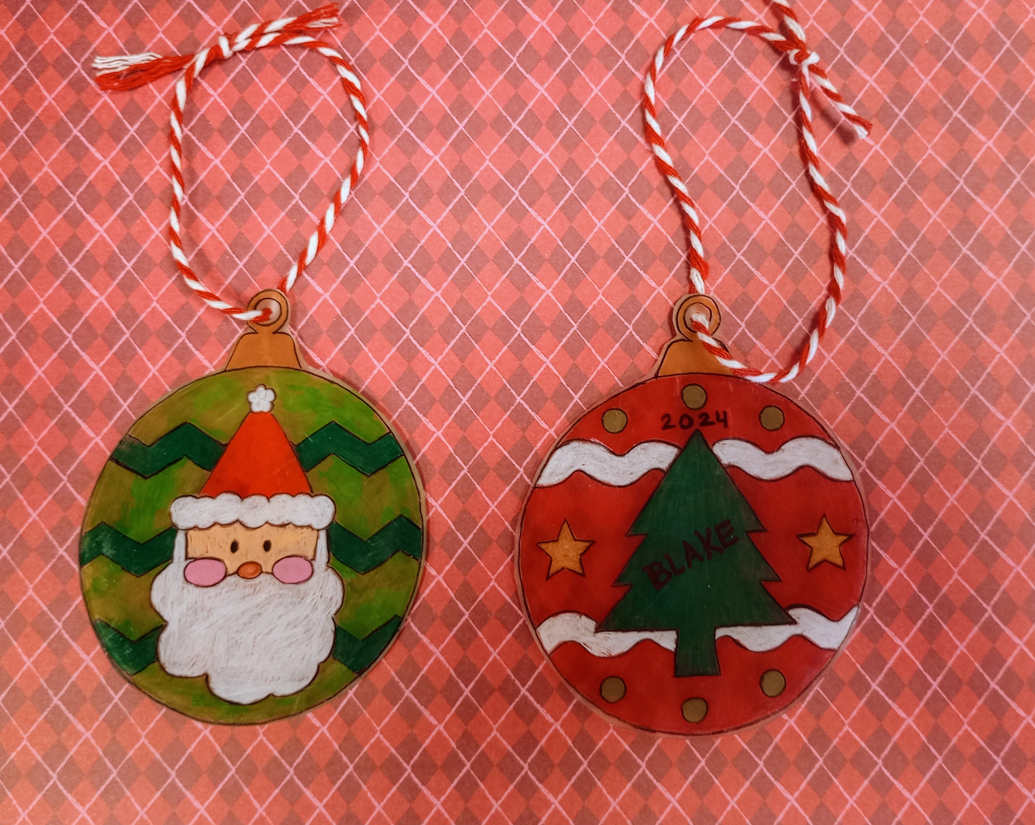 shrinky dink ornaments