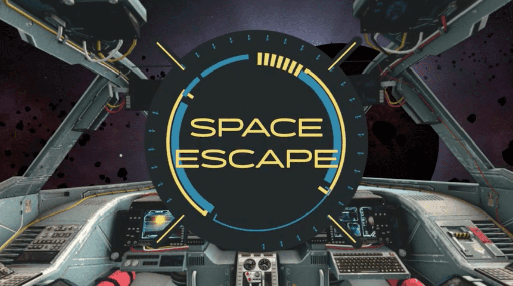 space escape room image with space ship 