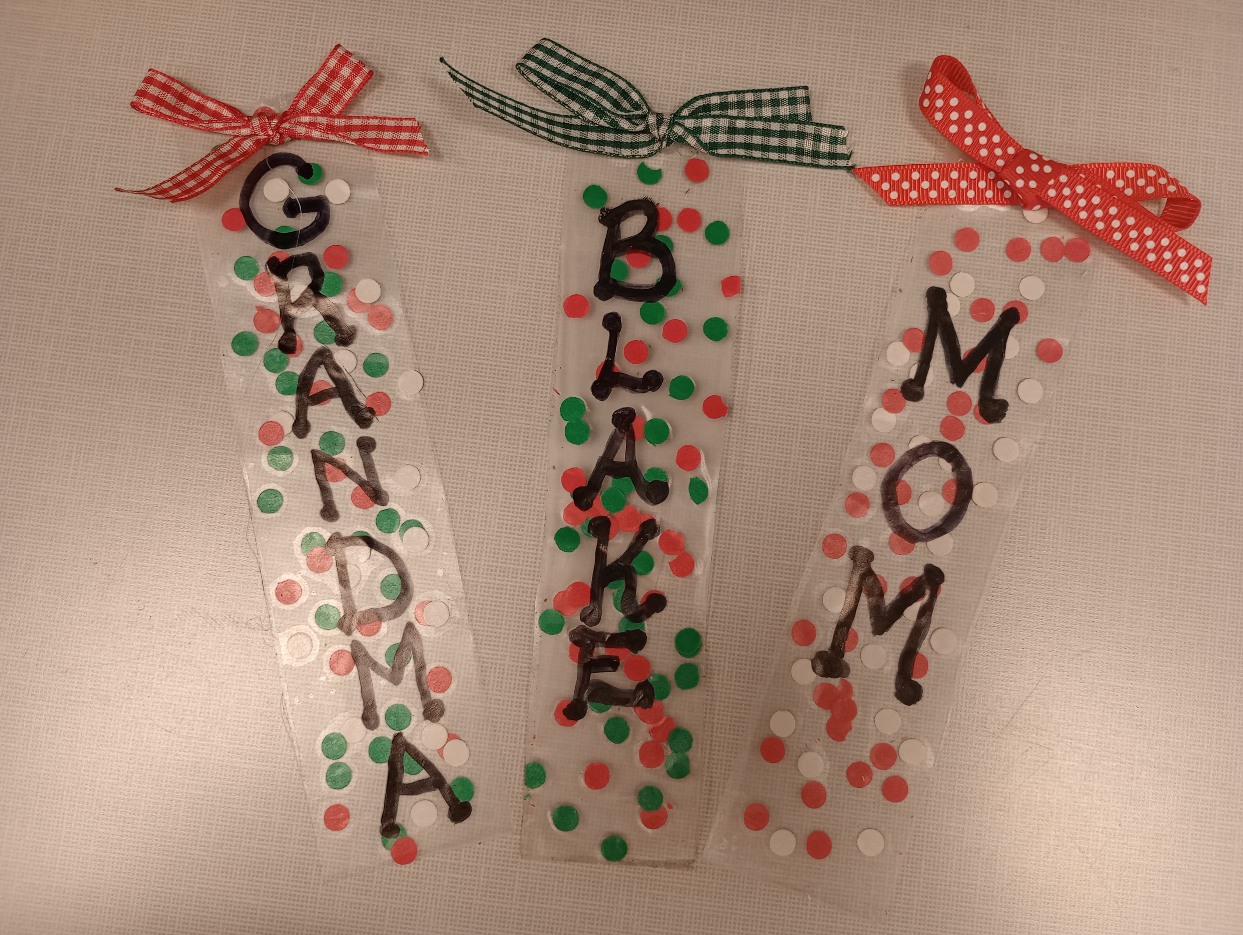 xmas bookmarks