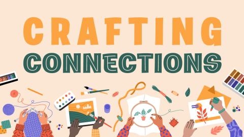 Crafting connections word art