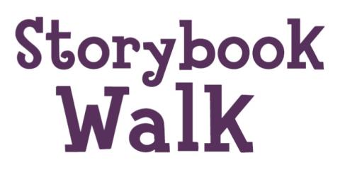Storybook walk word art