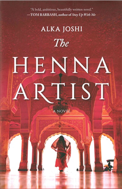 Book cover for The Henna Artist by Alka Joshi