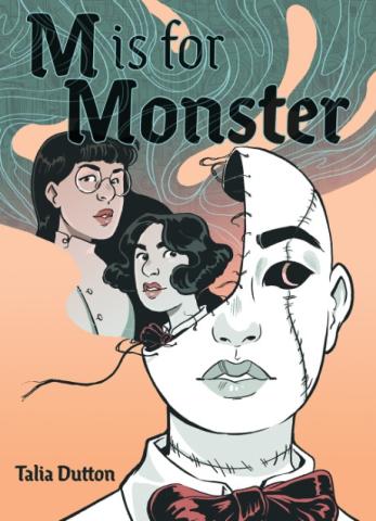 Cover displays a Frankenstein Inspired monster and its scientists