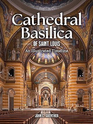 inside image of the Cathedral Basilica in St. Louis. Showing the pews, altar, and religious artwork throughout