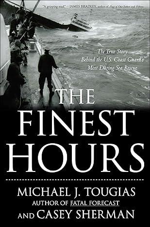 book cover for The Finest Hours