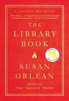 Book cover for The Library Book by Susan Orlean