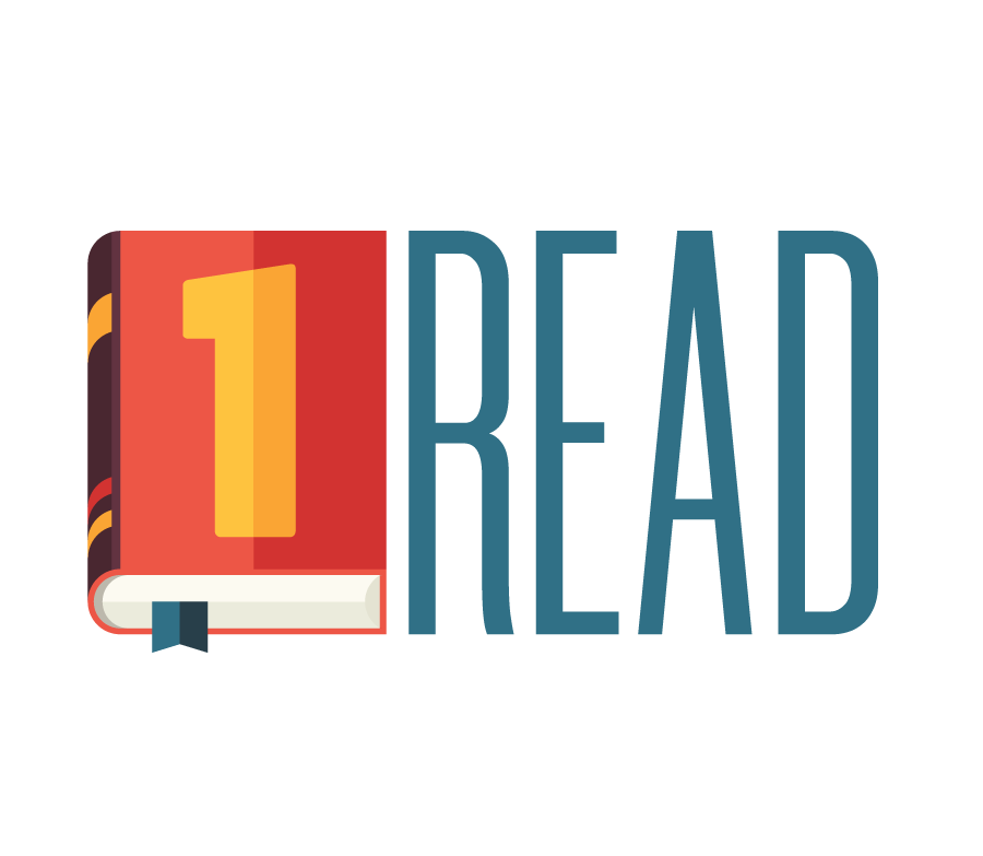Image of a red book with a yellow number one on it followed by the word "Read" in blue.